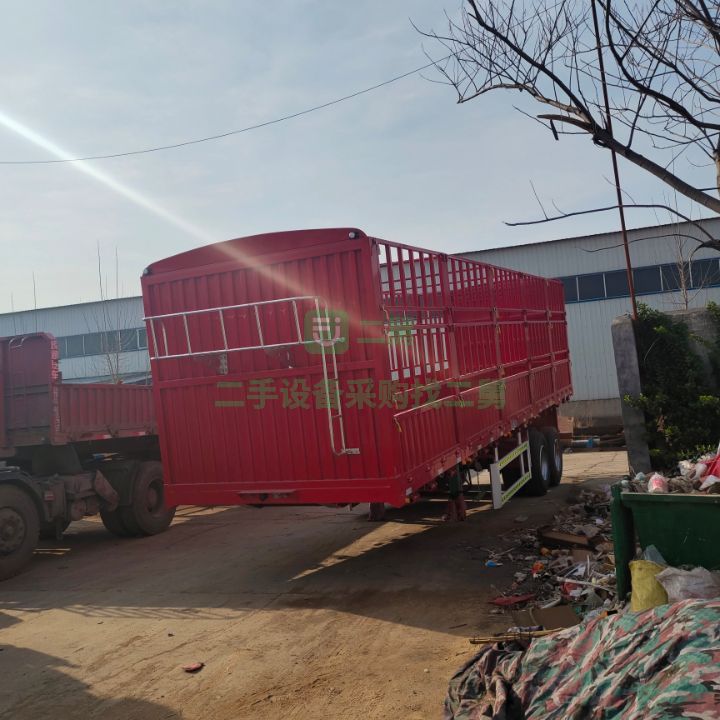 山東出售二手九成新的半掛車