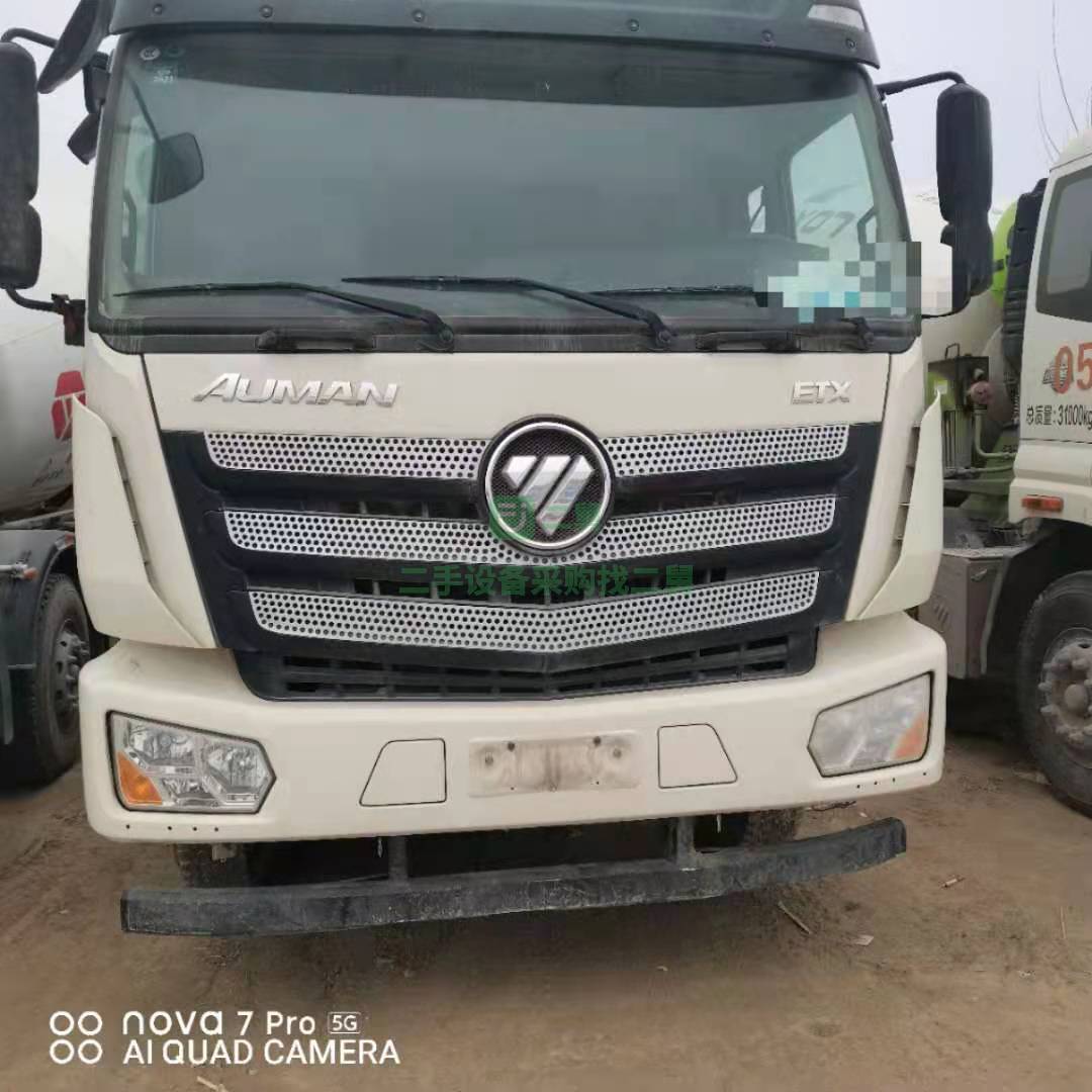 出售一臺20年歐曼輕量化攪拌車，康明斯發動機