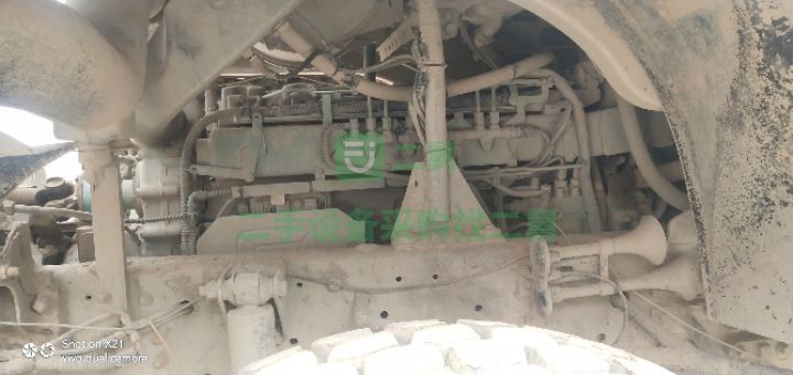 出售二手重汽豪沃濰柴380發動機攪拌罐車