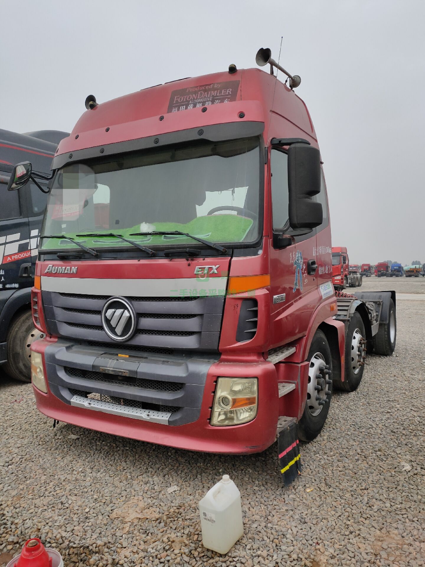 常年出售二手2018年歐曼二拖三運輸車