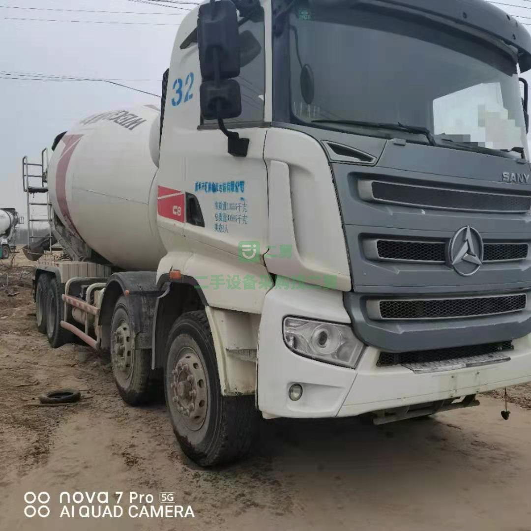 出售一臺14年國四18方三一攪拌車，2臺到家