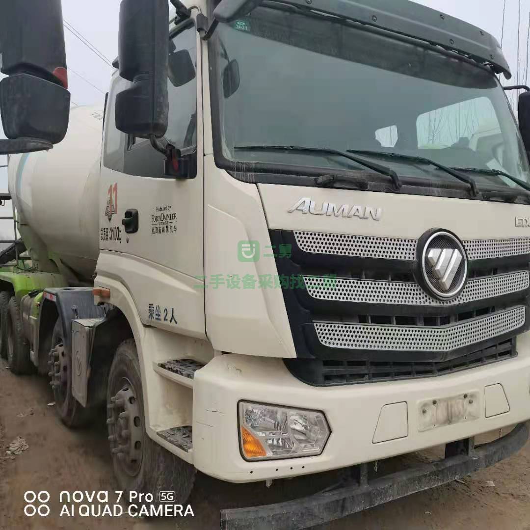 出售一臺20年歐曼輕量化攪拌車，康明斯發動機