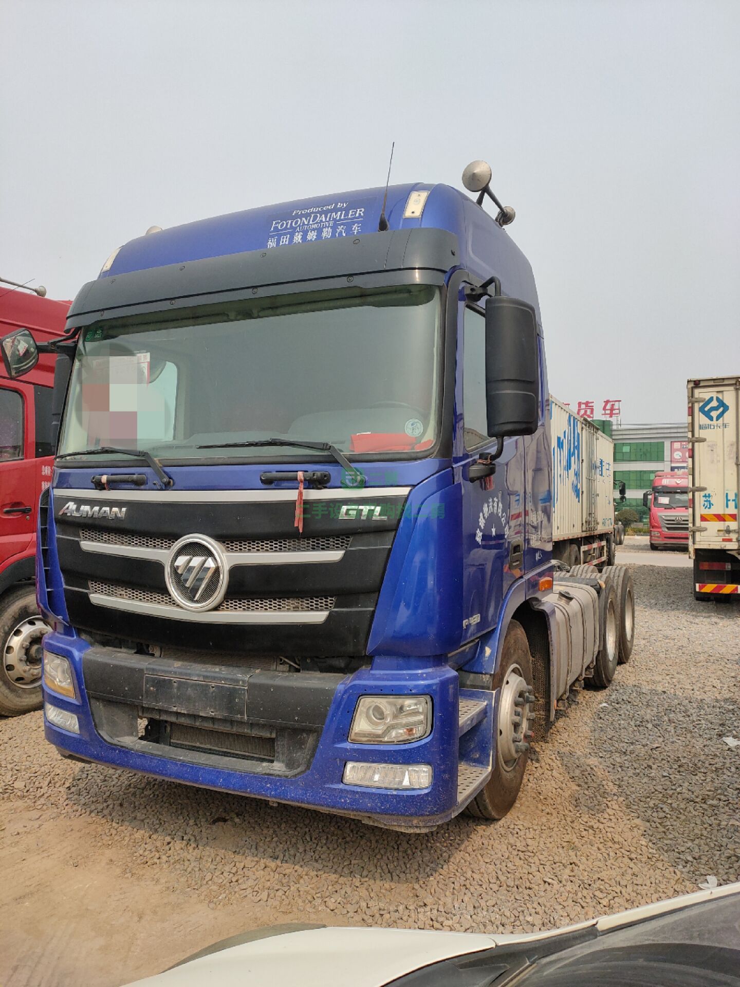 常年出售二手2018年歐曼二拖三運輸車