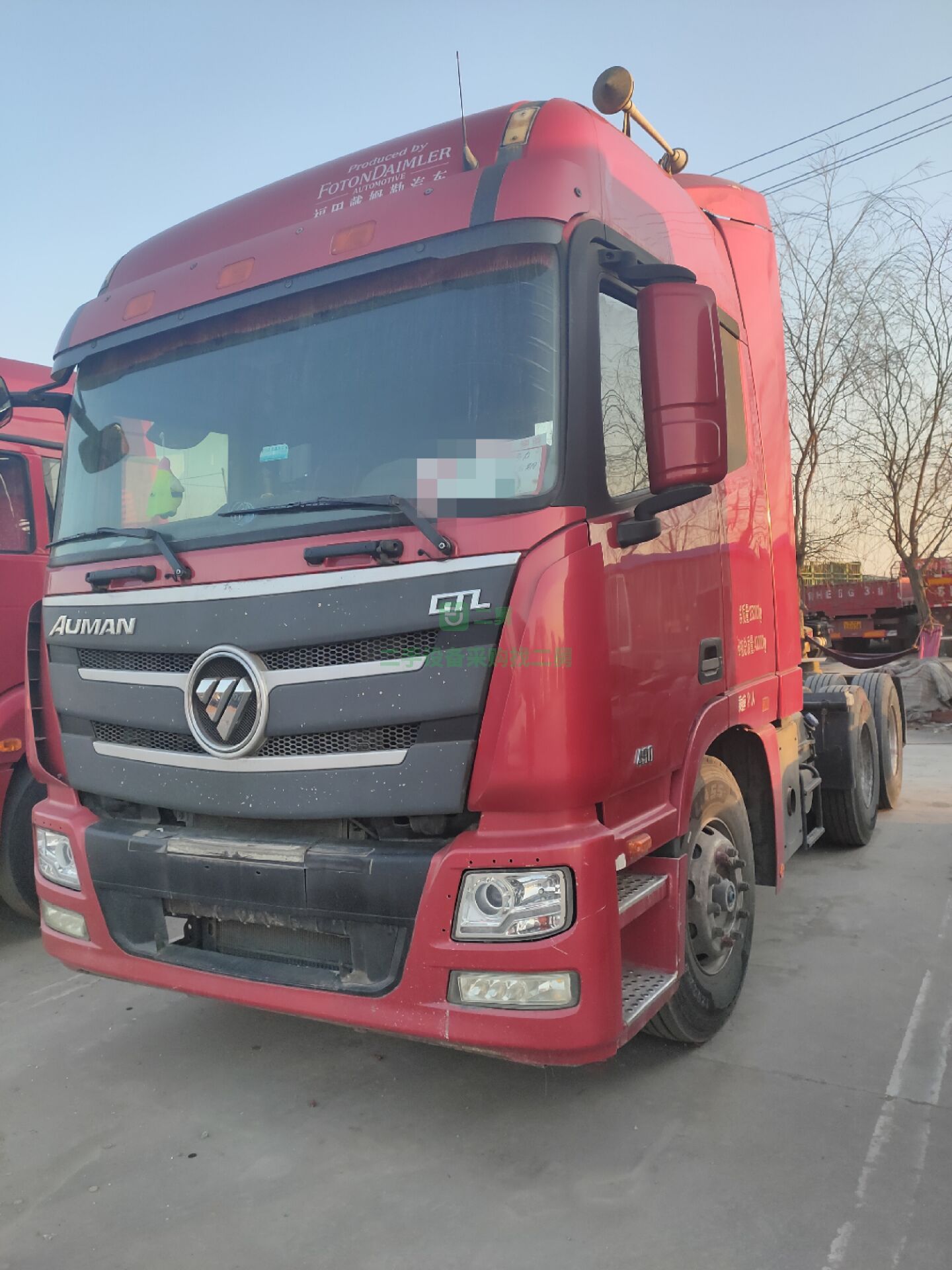 常年出售二手2018年歐曼二拖三運輸車