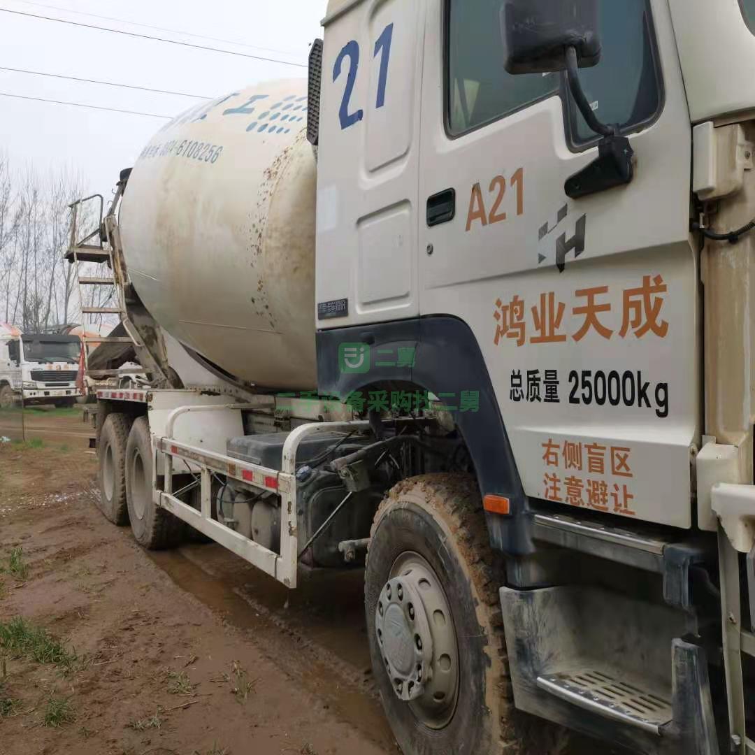 急售一臺16年豪沃國四排放攪拌車，森源重工上莊