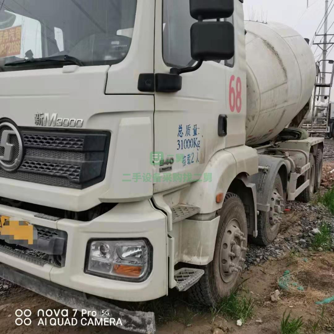 急售一臺(tái)20年德龍輕量化攪拌車，12方，唐鴻上裝