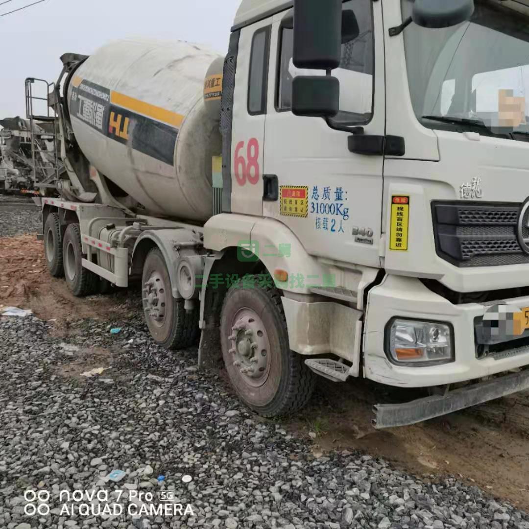 急售一臺(tái)20年德龍輕量化攪拌車，12方，唐鴻上裝