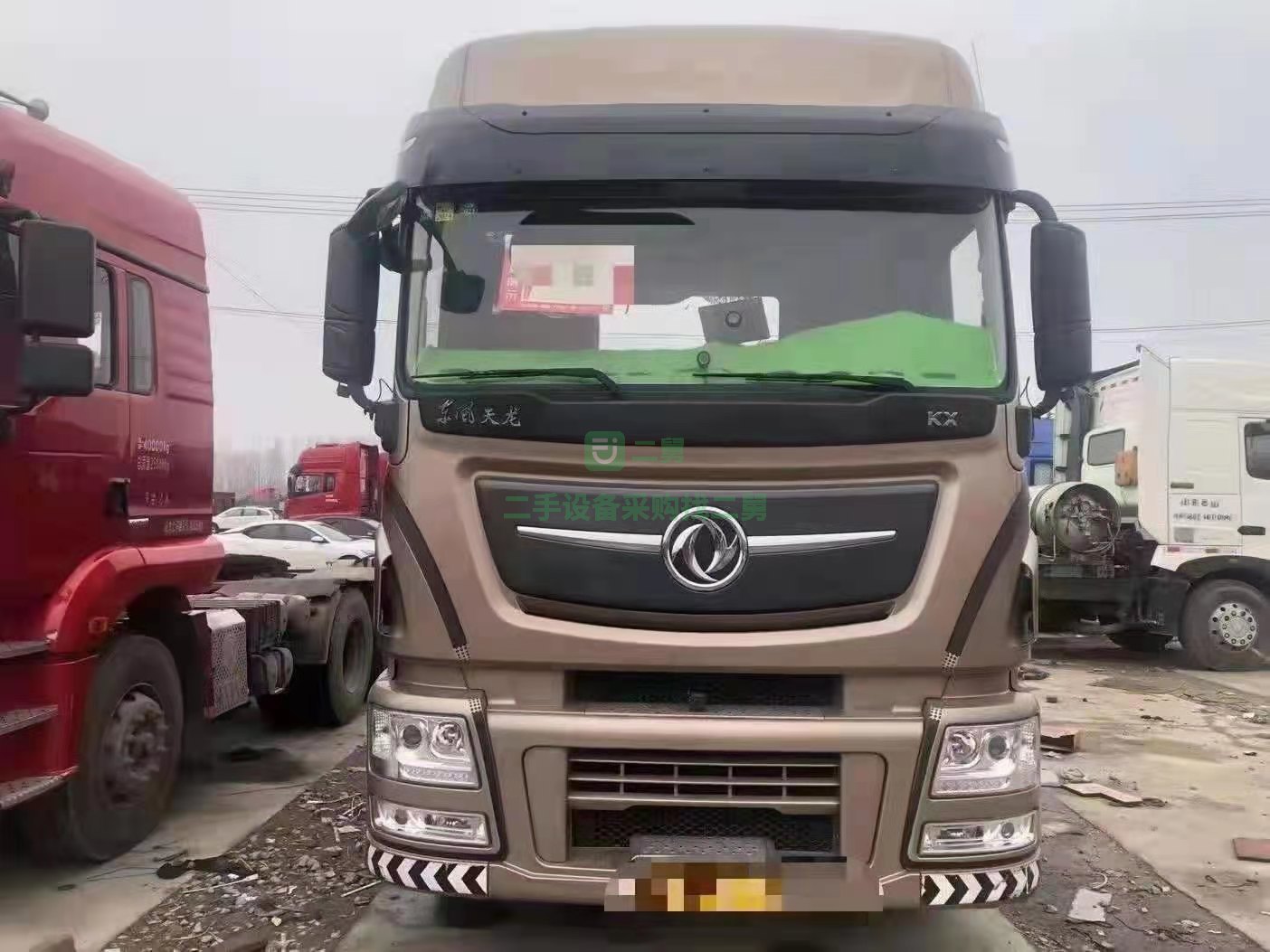 急售一臺19年520馬力精品原版車牽引車，帶液緩，實表九萬公里