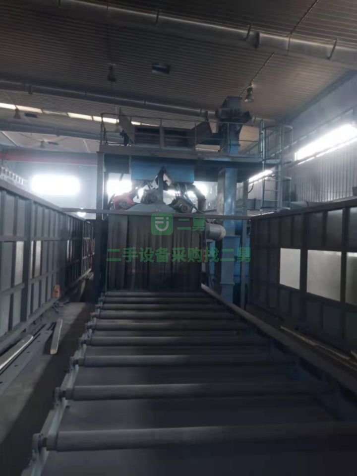 出售八成新的2.5乘2米通過式拋丸機