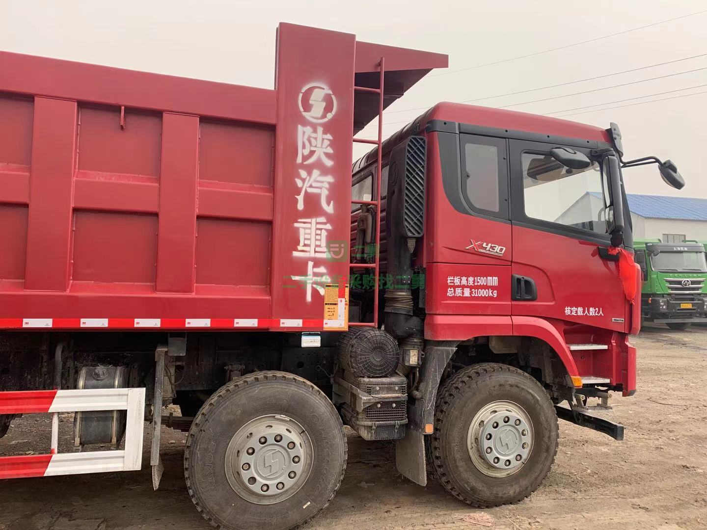 出售一臺2020年德龍Ｘ3000自卸車，濰柴430馬力8米貨箱