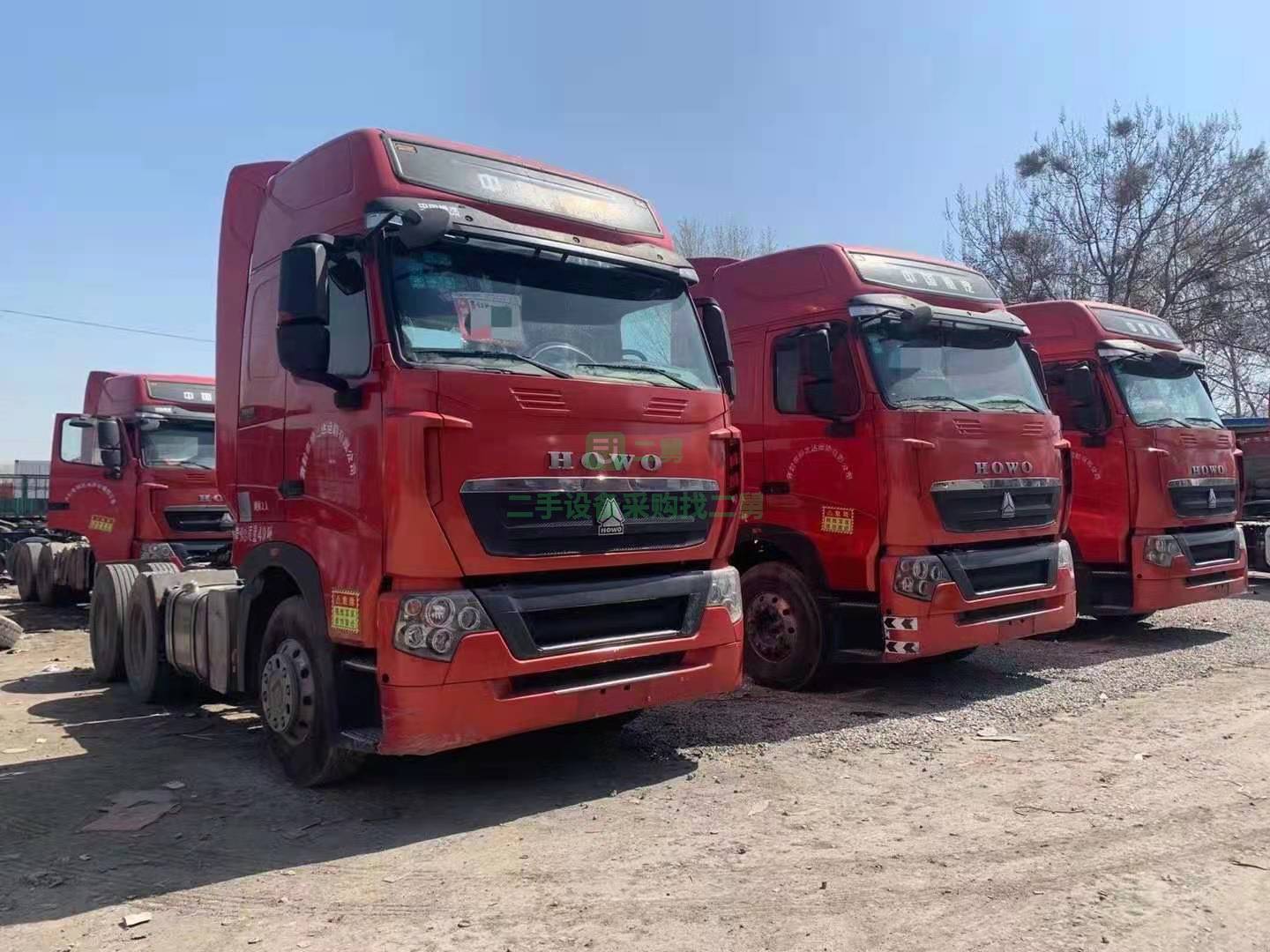 急售一臺(tái)豪沃T7-440馬力17年10月牽引車，國五排放，德國曼發(fā)動(dòng)機(jī)