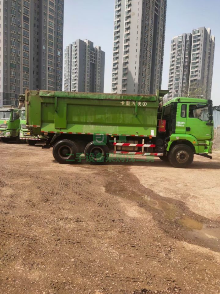出售二手的國五陜汽德龍M3000自卸車