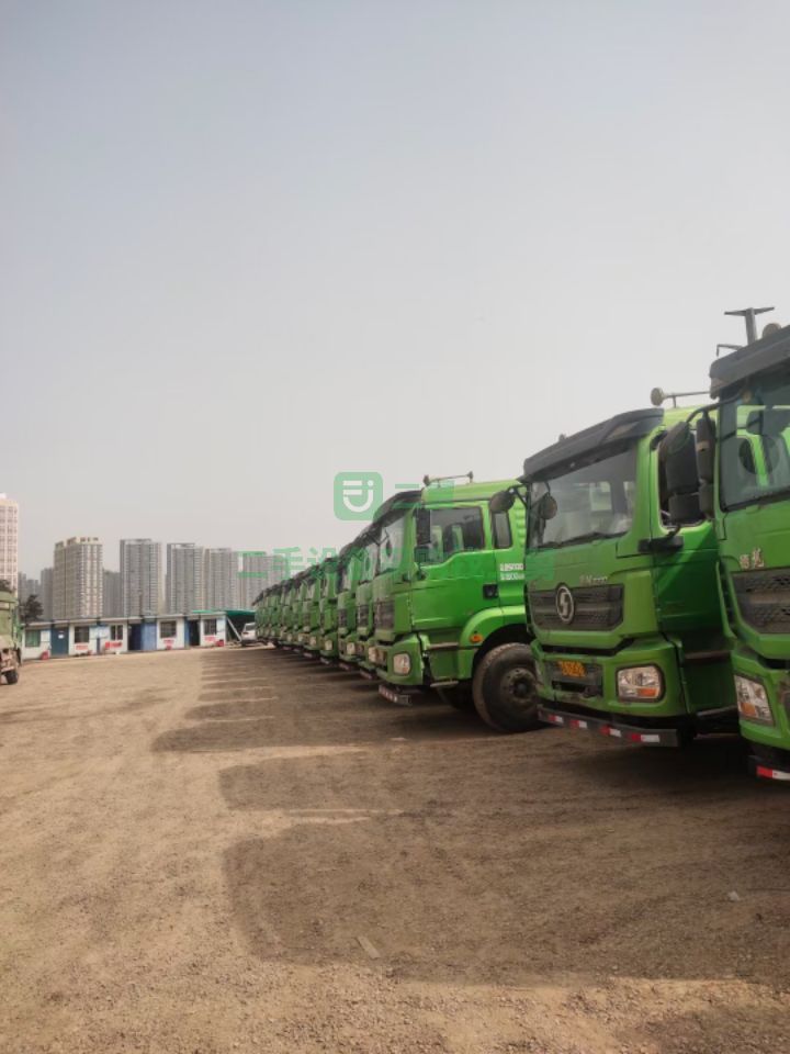 出售二手的國五陜汽德龍M3000自卸車