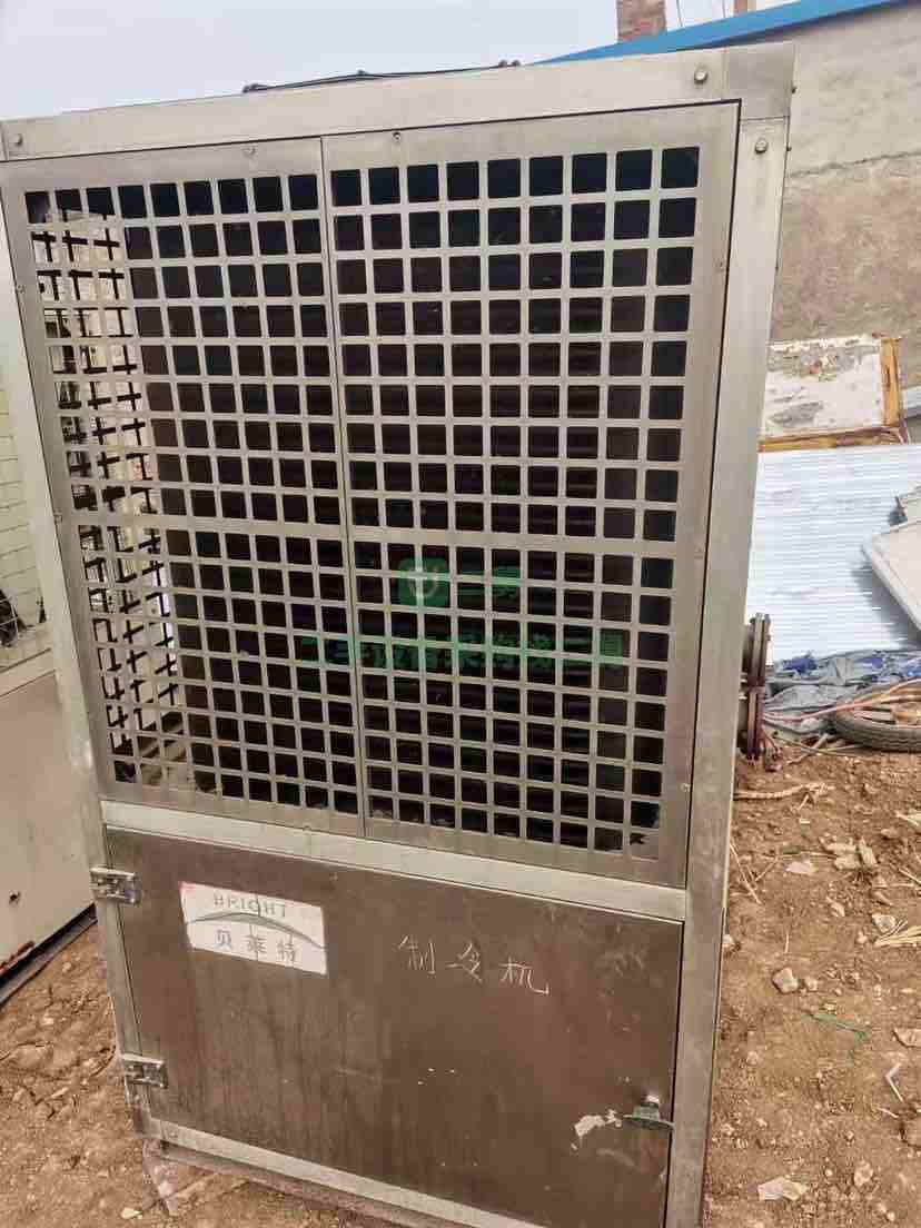 山東出售二手八成新的大金20匹空氣能熱泵冷水機
