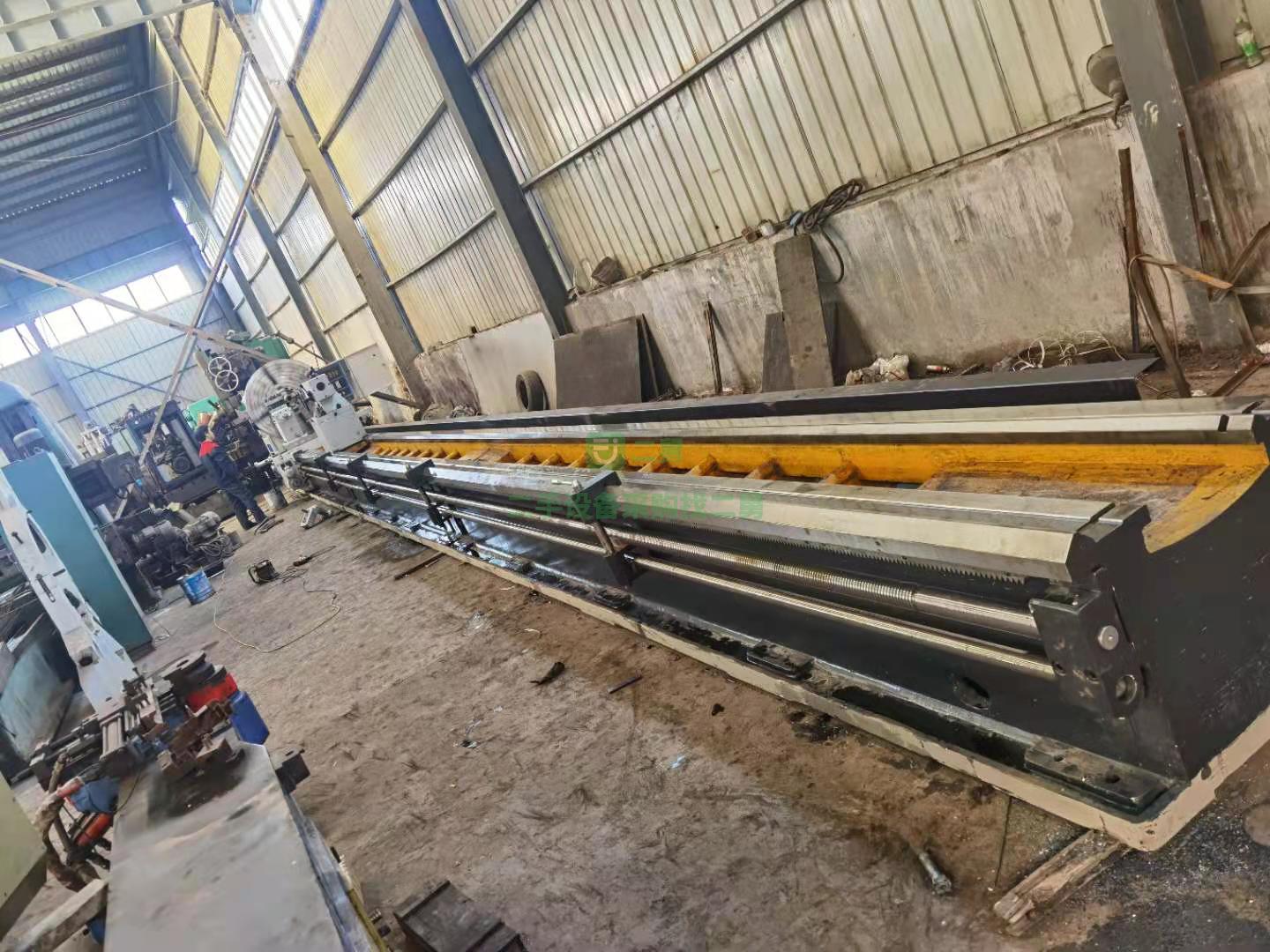 出售一臺德州德隆普利森CW61160D車床，加工長度14000MM
