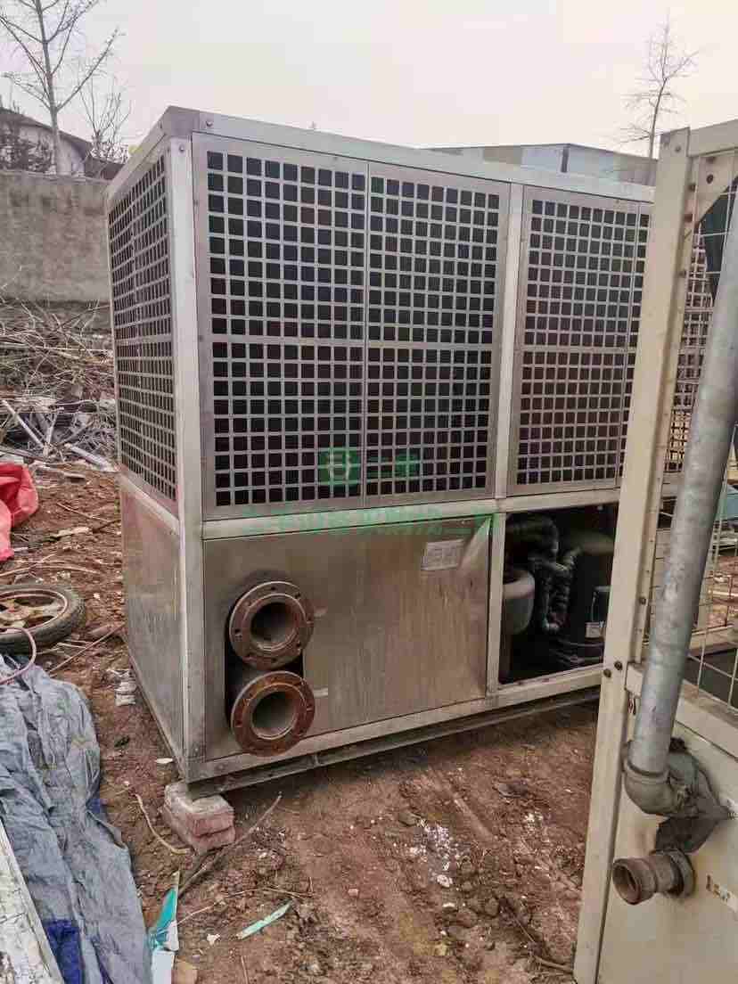 山東出售二手八成新的大金20匹空氣能熱泵冷水機