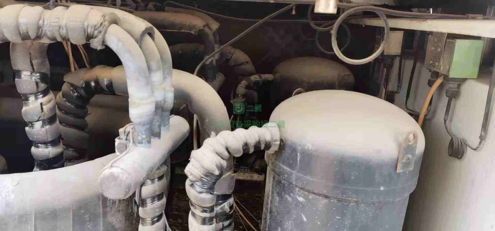 山東出售二手八成新的大金20匹空氣能熱泵冷水機