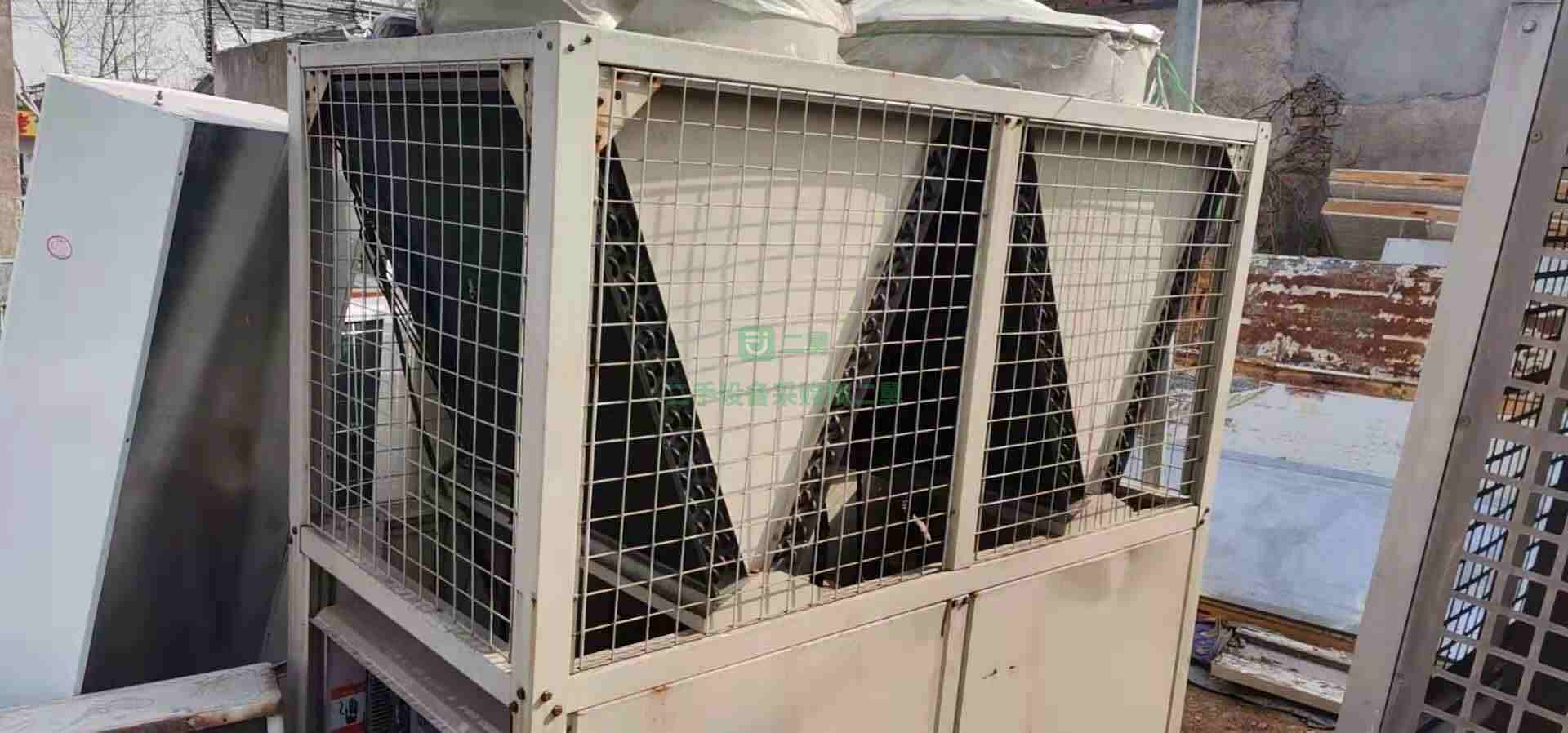 山東出售二手八成新的大金20匹空氣能熱泵冷水機