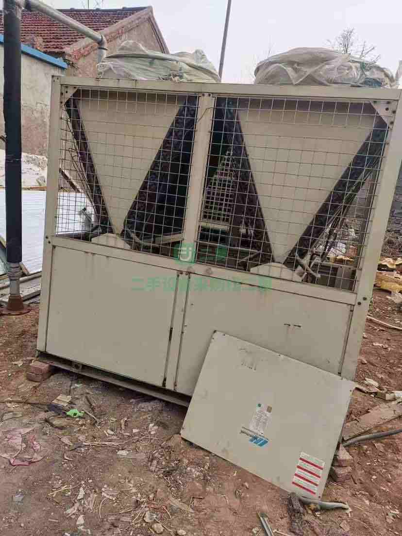 山東出售二手八成新的大金20匹空氣能熱泵冷水機