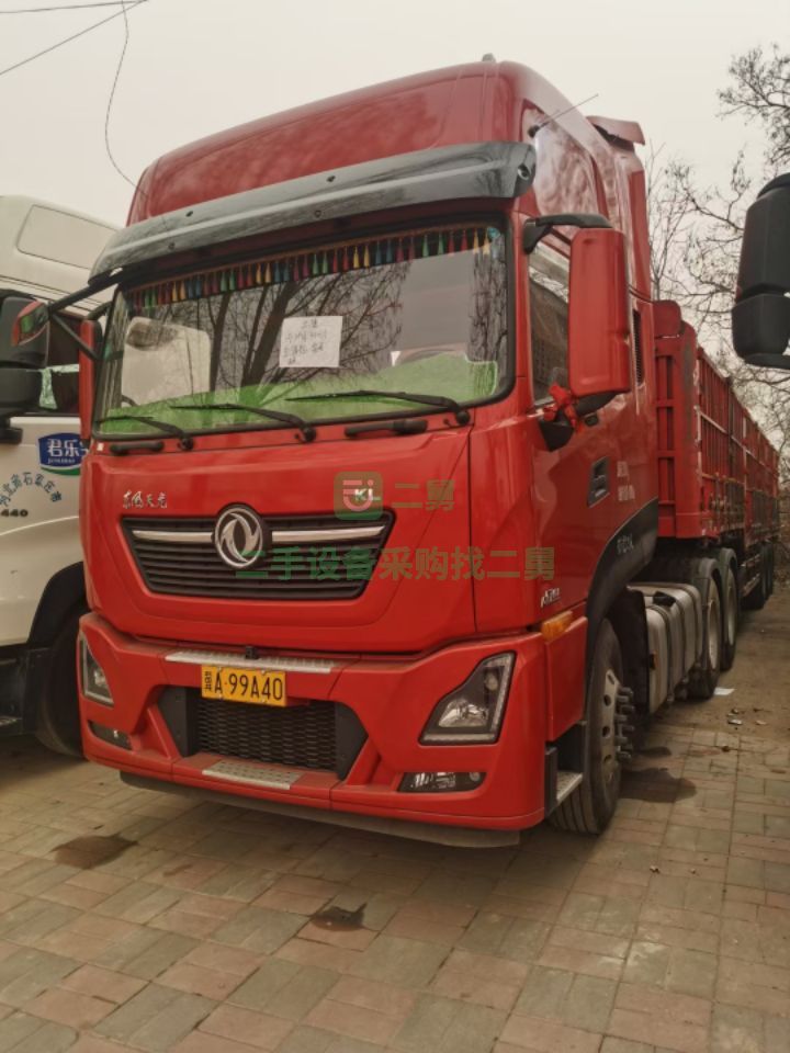 河北出售二手九成新的天龍KL450牽引車