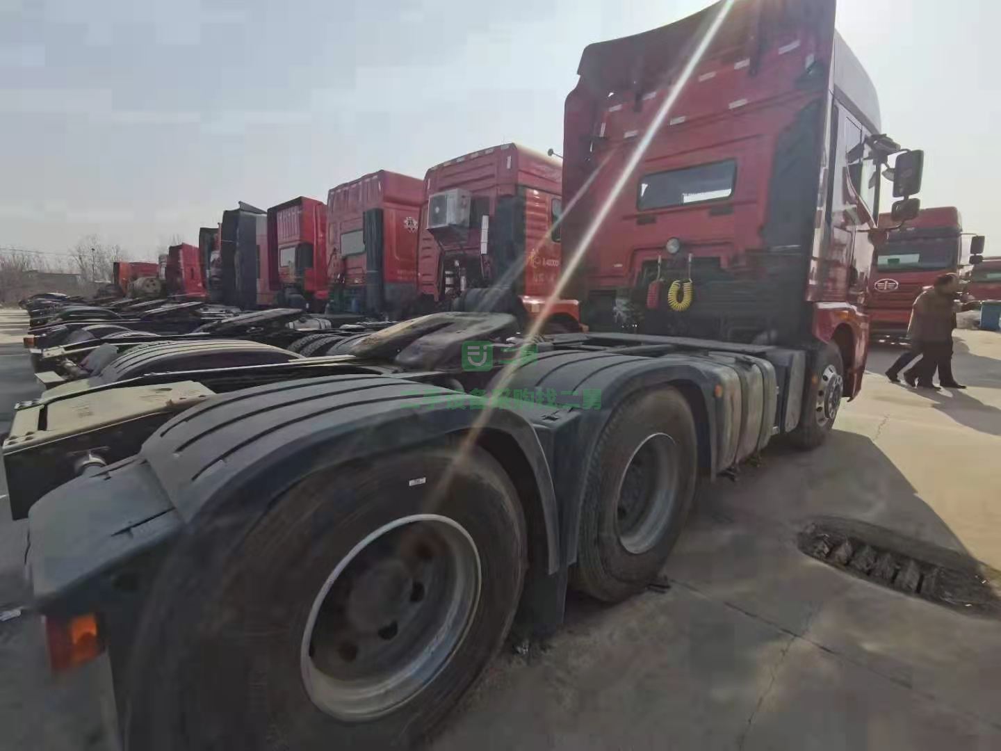 出售19年11月出廠錫柴550馬力領航版牽引車，雙油箱全車免維護車橋