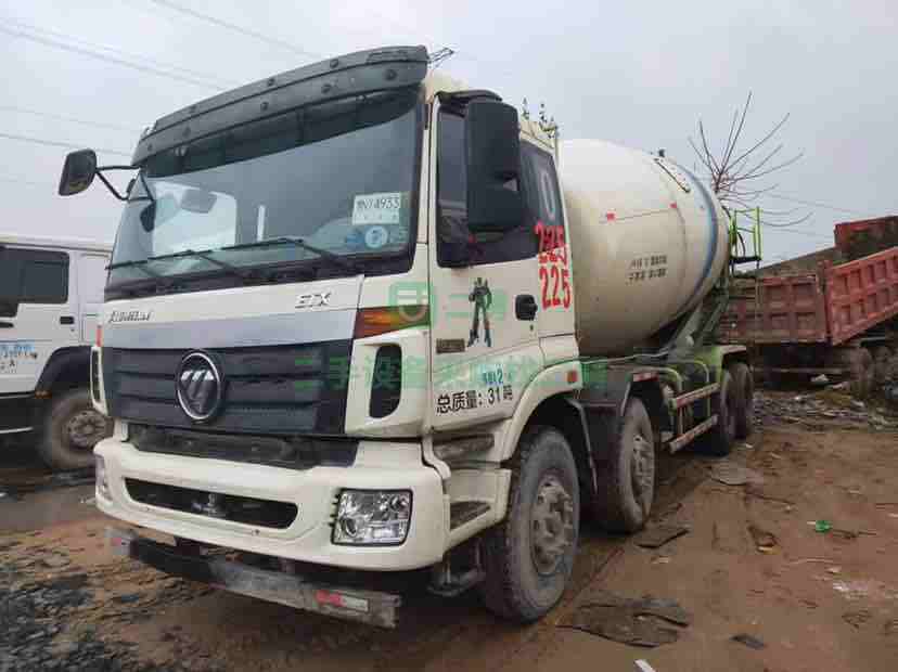 出售16年歐曼攪拌車，國四排放，L9雷薩上裝20方，包提檔過戶