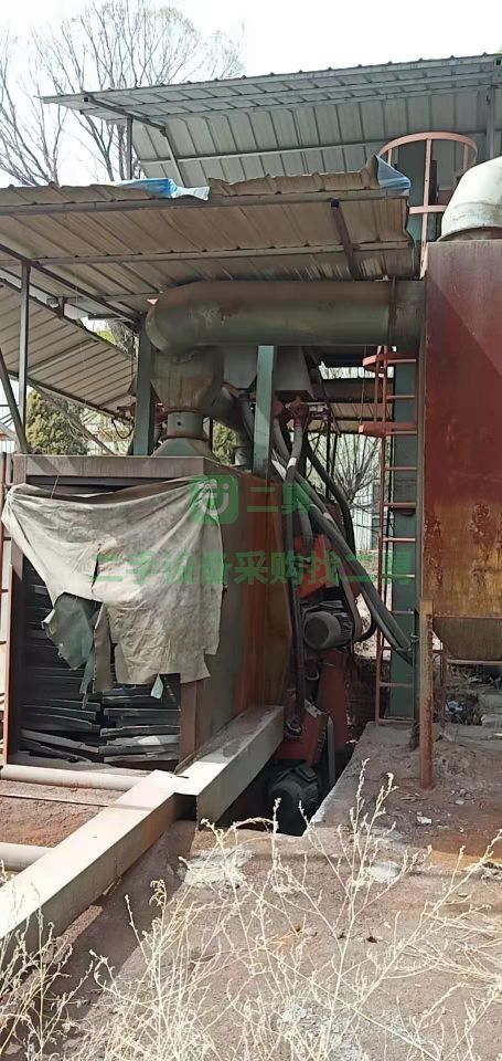 出售青島黃河產1018-------8鋼結構型材專用拋丸機