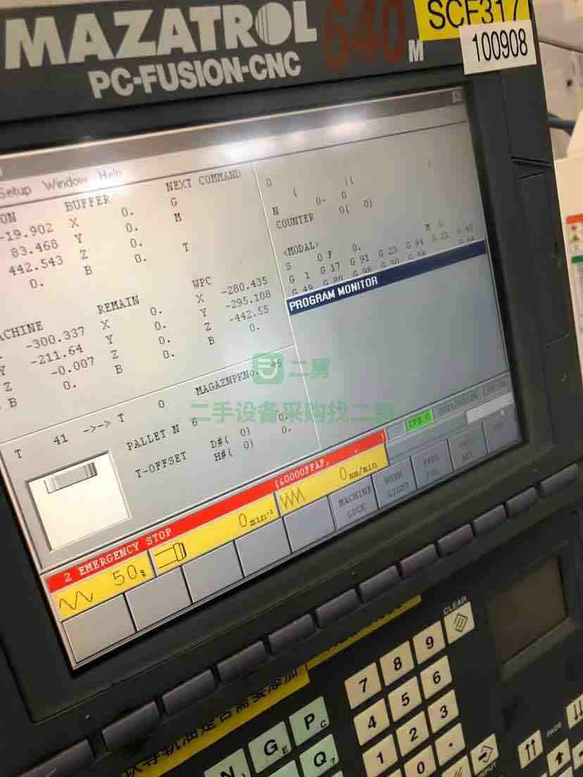 出售日本馬扎克4800六工位臥加工數控機床