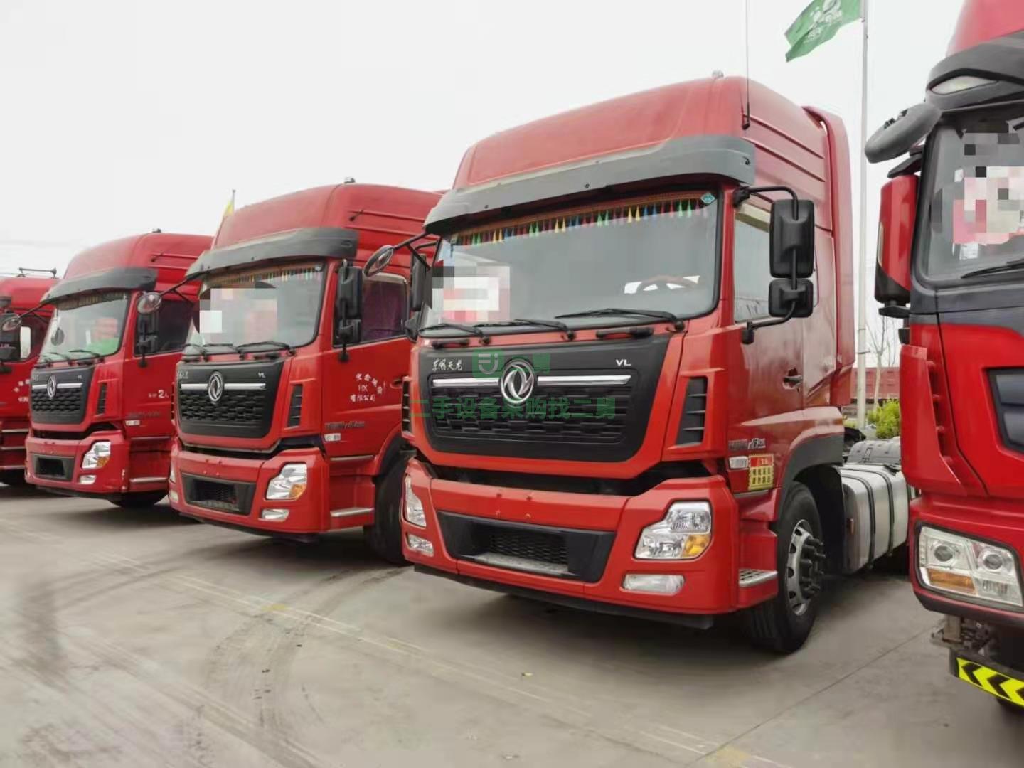 出售多臺(tái)天龍VL2020年6月份牽引車(chē)，450馬力，14檔