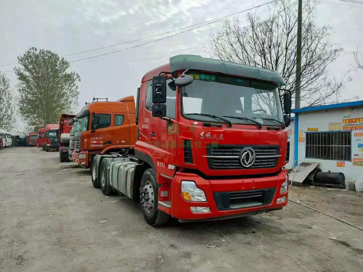 急售一臺矮頂天龍汽貿扣押車牽引車，19年6月上戶