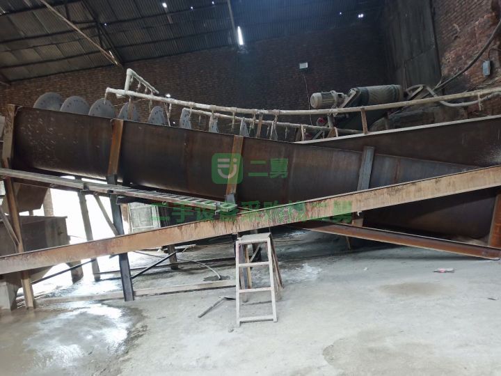 出售九成新的鄭州廠家1590型螺旋洗沙機