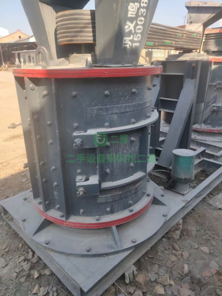 出售鄭州明航1000型立軸制砂機，安裝未用，環保停產