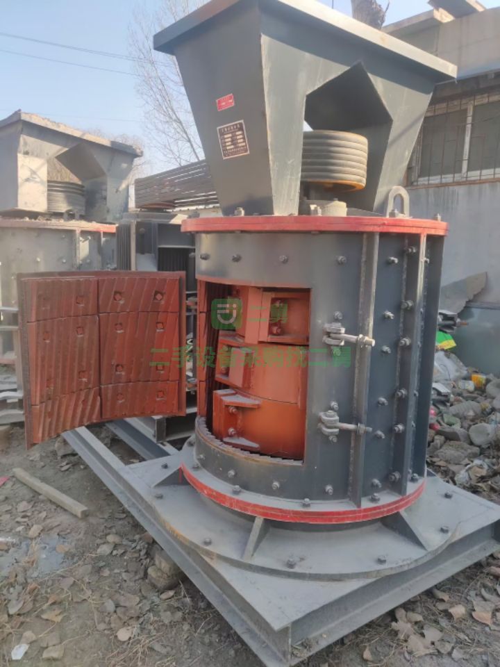 出售鄭州明航1000型立軸制砂機，安裝未用，環保停產