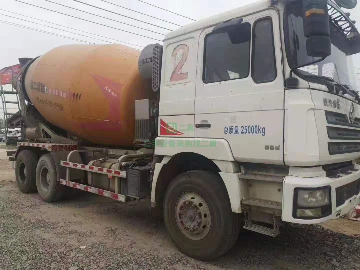 出售2014年陜汽德龍攪拌車國四大14方