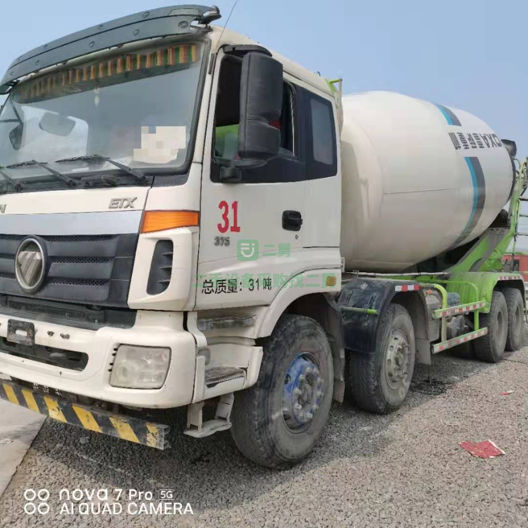 出售一臺17年國五大20方攪拌車，歐曼