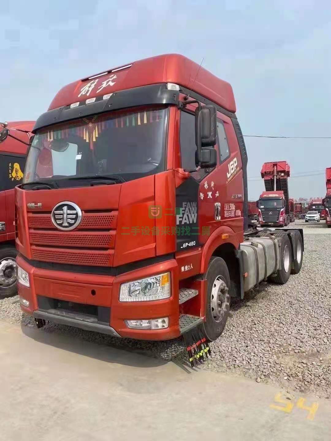 出售2019年6月解放J6P質(zhì)惠版北方款牽引車460馬力國(guó)五排放
