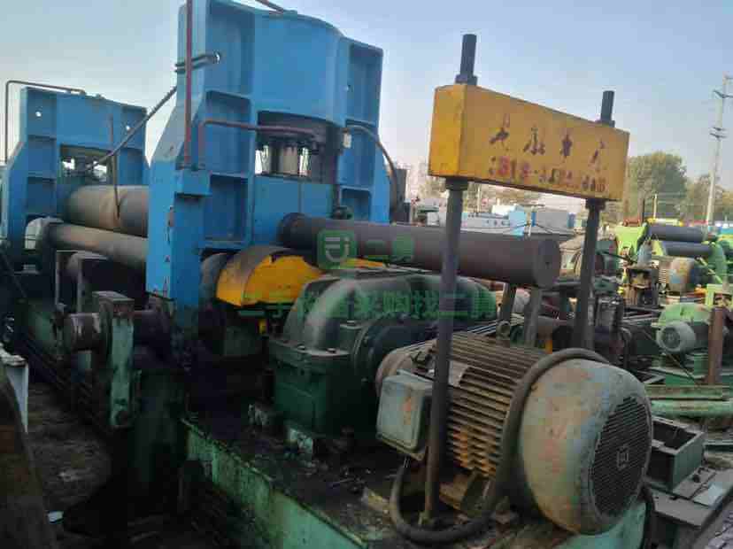 出售一臺二手龍勝機床20x2500上輥萬能試卷板機