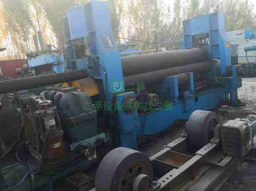 出售一臺二手龍勝機床20x2500上輥萬能試卷板機