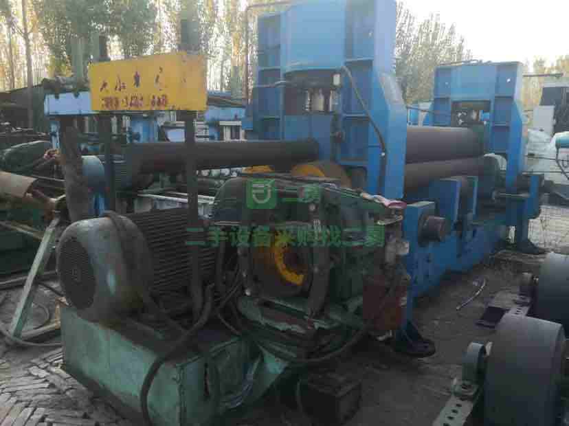出售一臺二手龍勝機床20x2500上輥萬能試卷板機