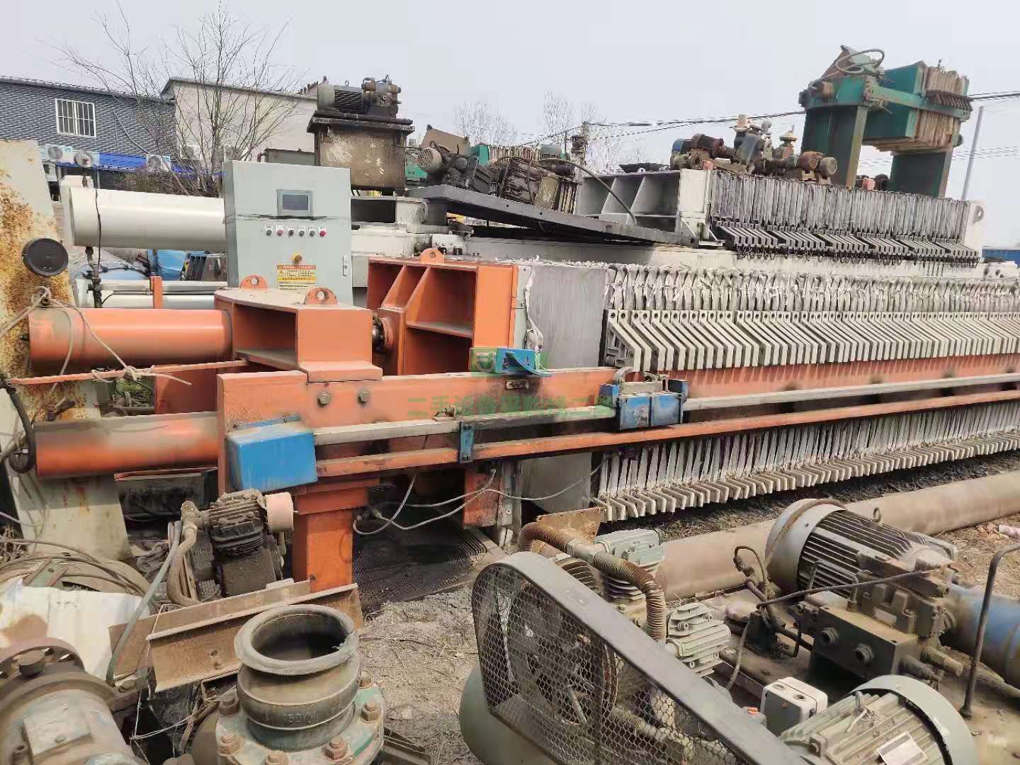 出售九成新的250京津壓濾機