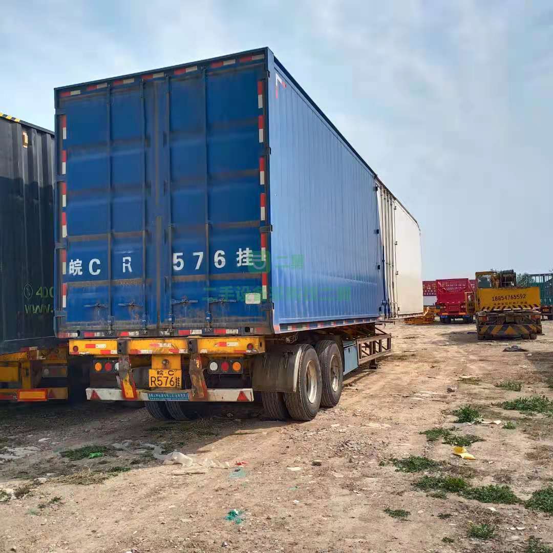 出售19年11月份兩橋13.95米骨架BPW車橋輕量化集裝箱拉130方