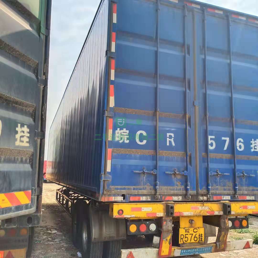 出售19年11月份兩橋13.95米骨架BPW車橋輕量化集裝箱拉130方
