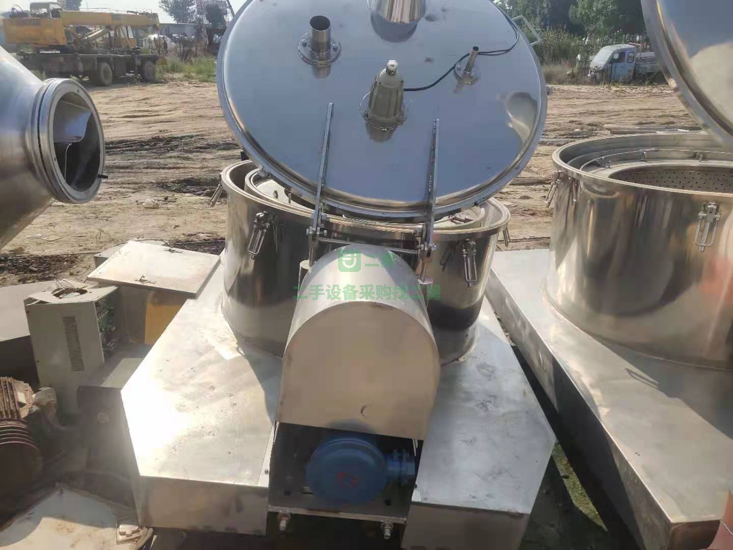 出售二手18年的1250平板吊帶離心機(jī)