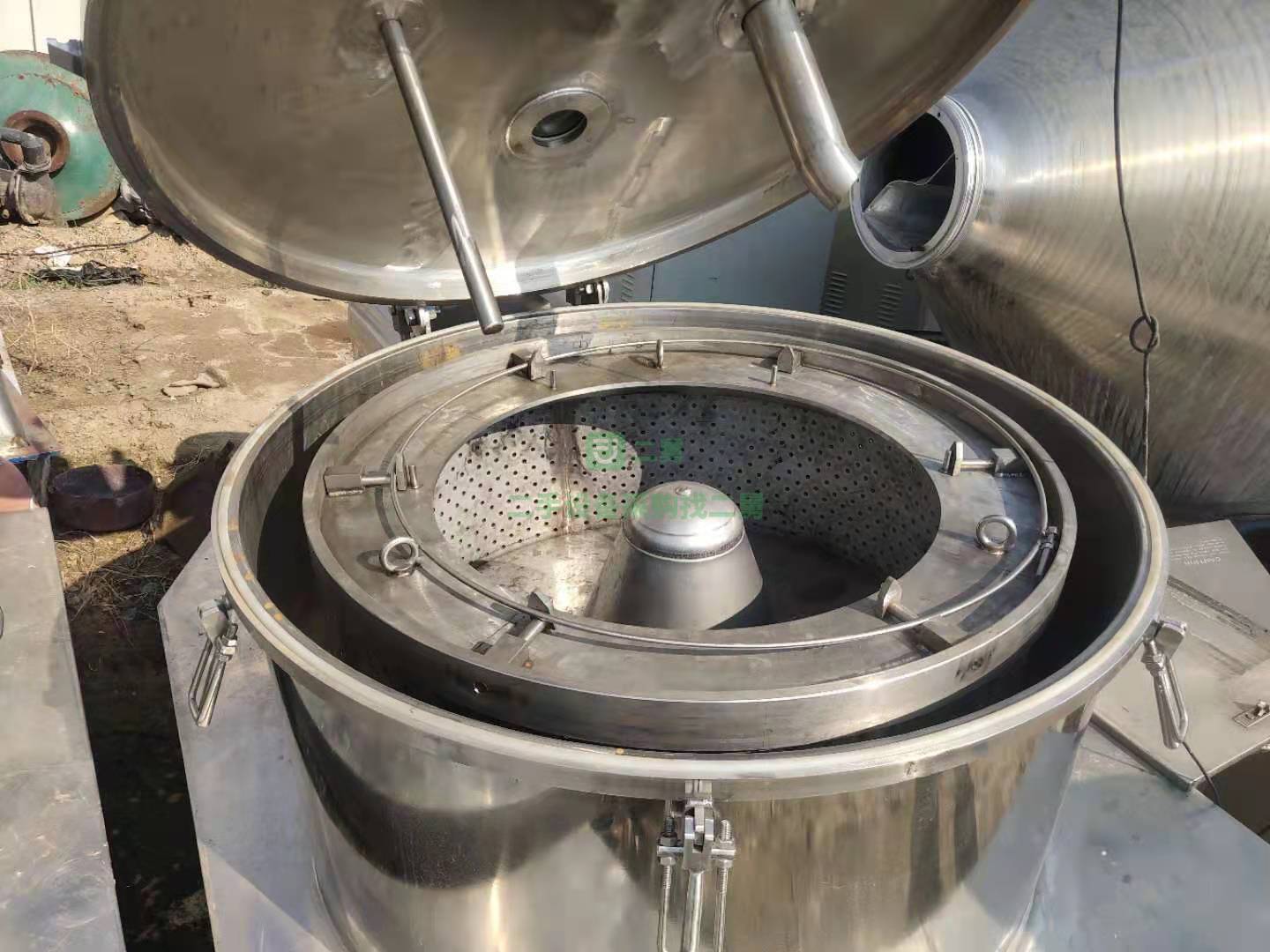 出售二手18年的1250平板吊帶離心機(jī)