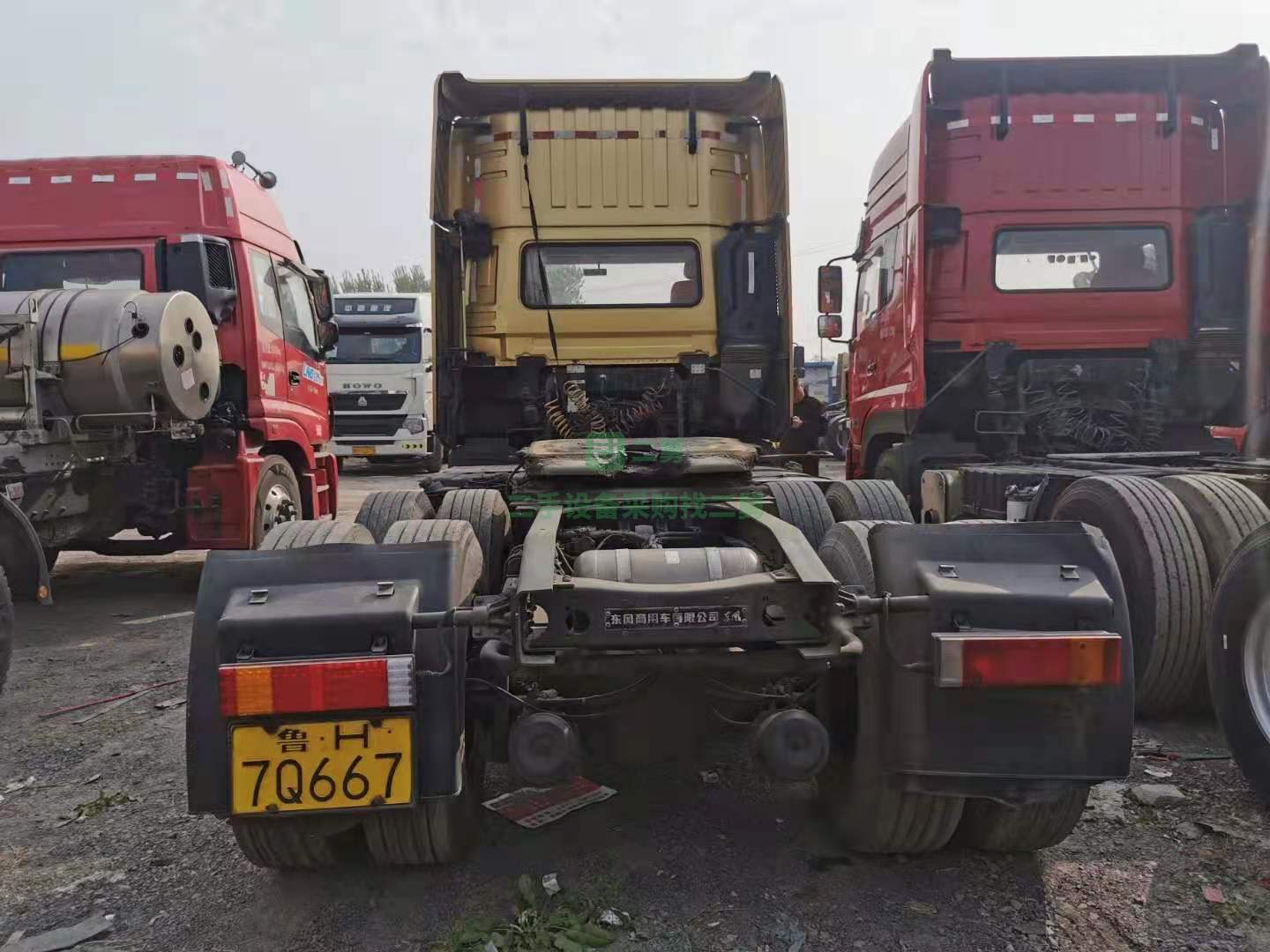 出售一臺稀有車型16年11月份牽引車，天龍啟航