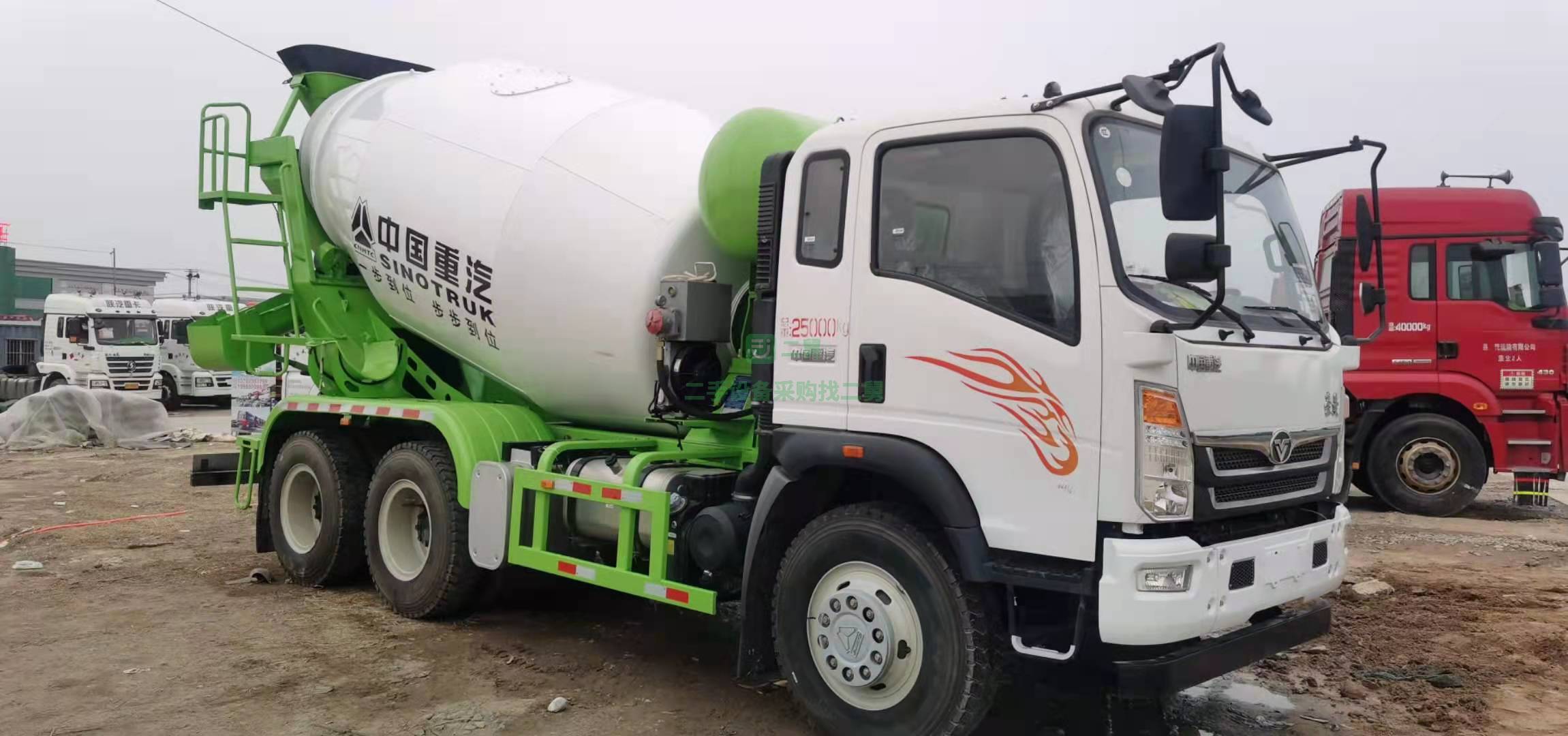 出售多臺豪曼庫存10罐到貨德國曼發動機攪拌車，全進口液壓件
