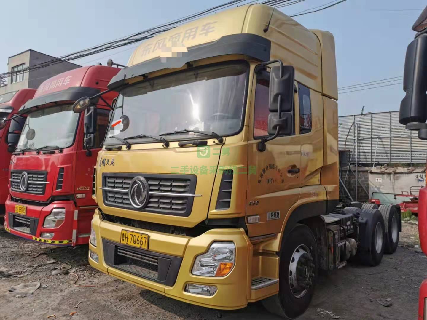 出售一臺稀有車型16年11月份牽引車，天龍啟航