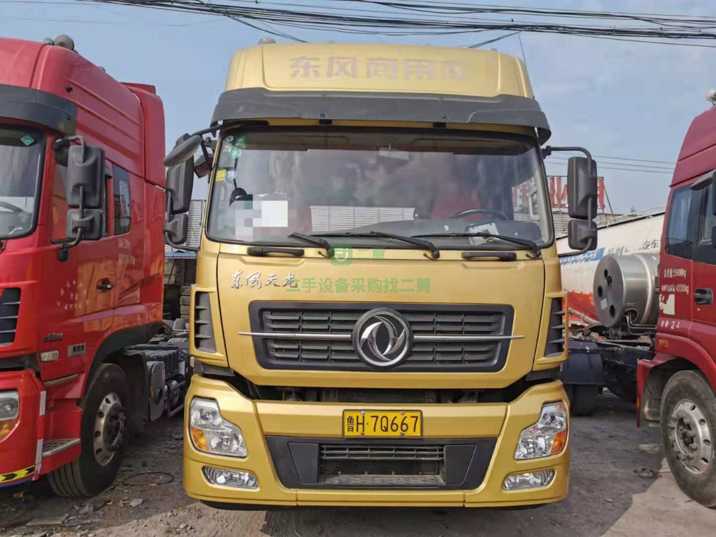出售一臺稀有車型16年11月份牽引車，天龍啟航