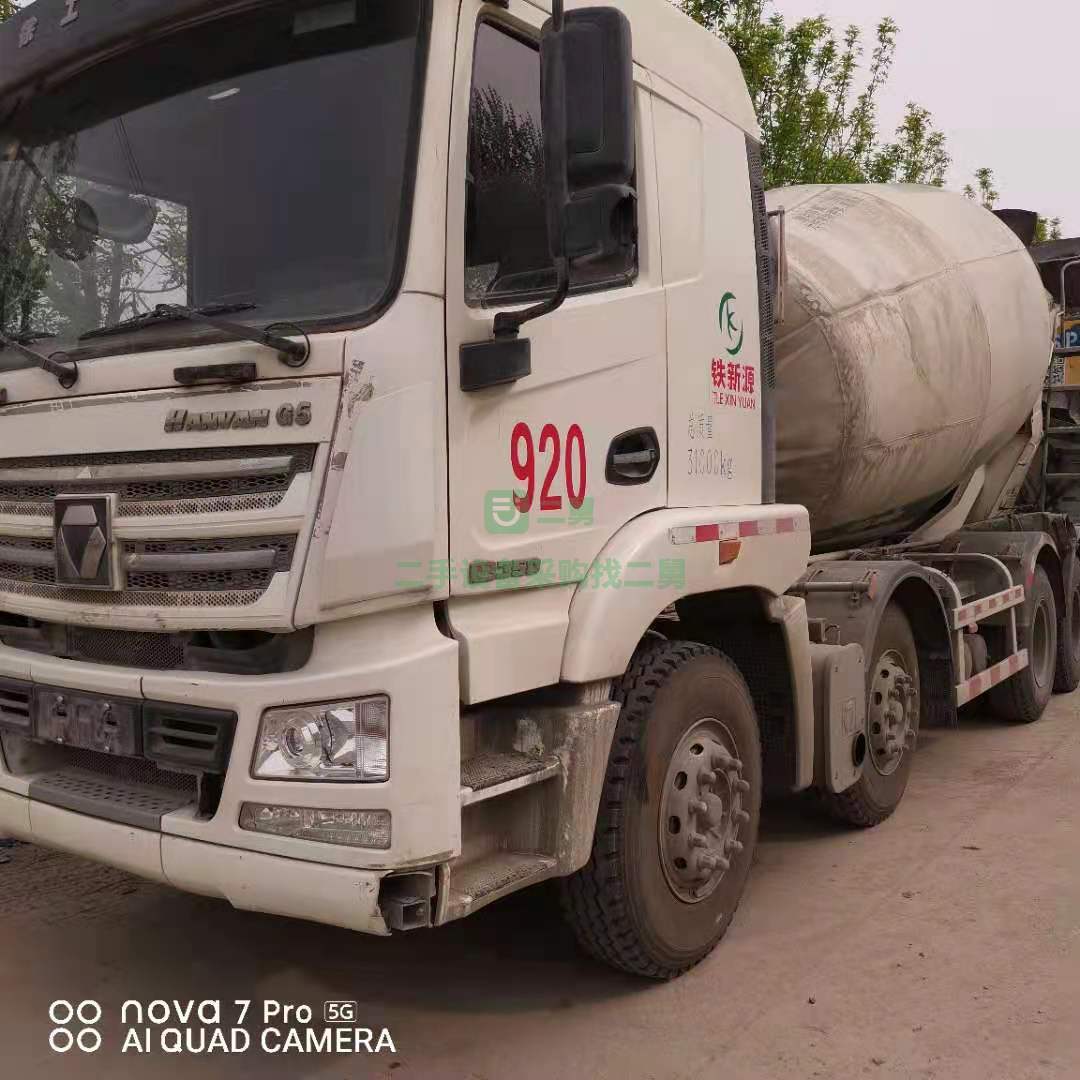 出售一臺20年1月徐工漢風(fēng)輕量化大12方攪拌車，濰柴發(fā)動(dòng)機(jī)