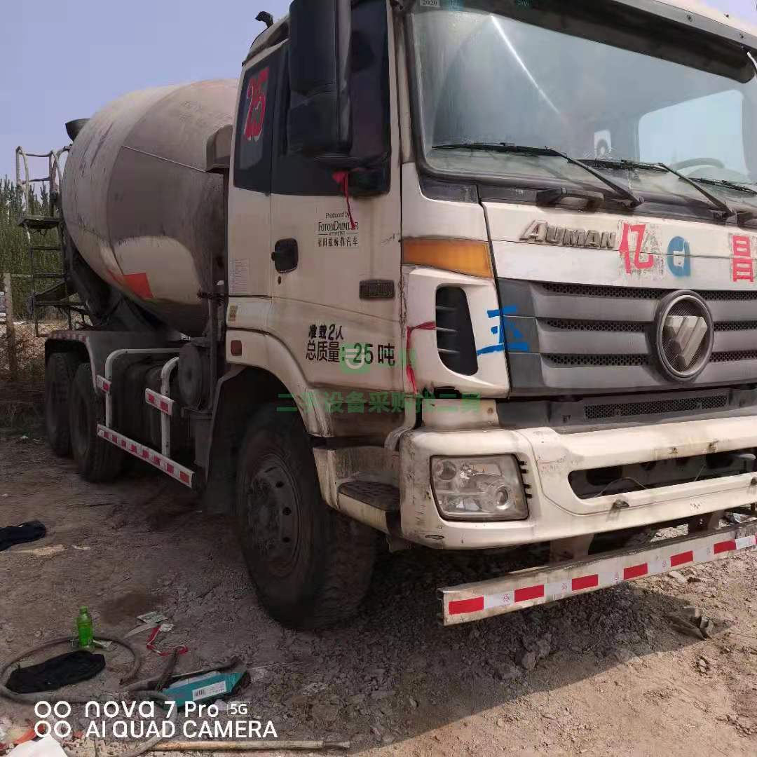 出售一臺16年國四歐曼大12方攪拌車 濰柴發(fā)動機